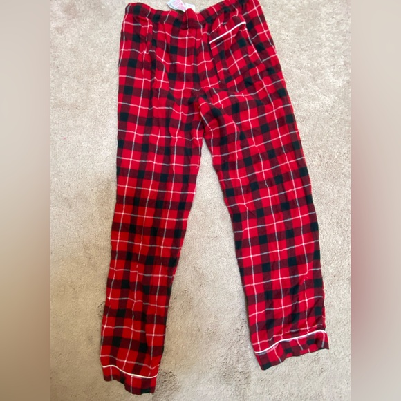 Disney Mickey red plaid Christmas pajama pants size medium - Picture 6 of 6